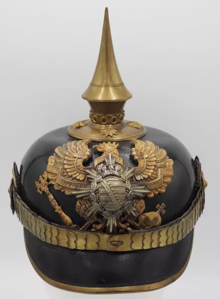 Saxe Weimar, 94th Infantry Officer Pickelhaube Visuel 1 principal